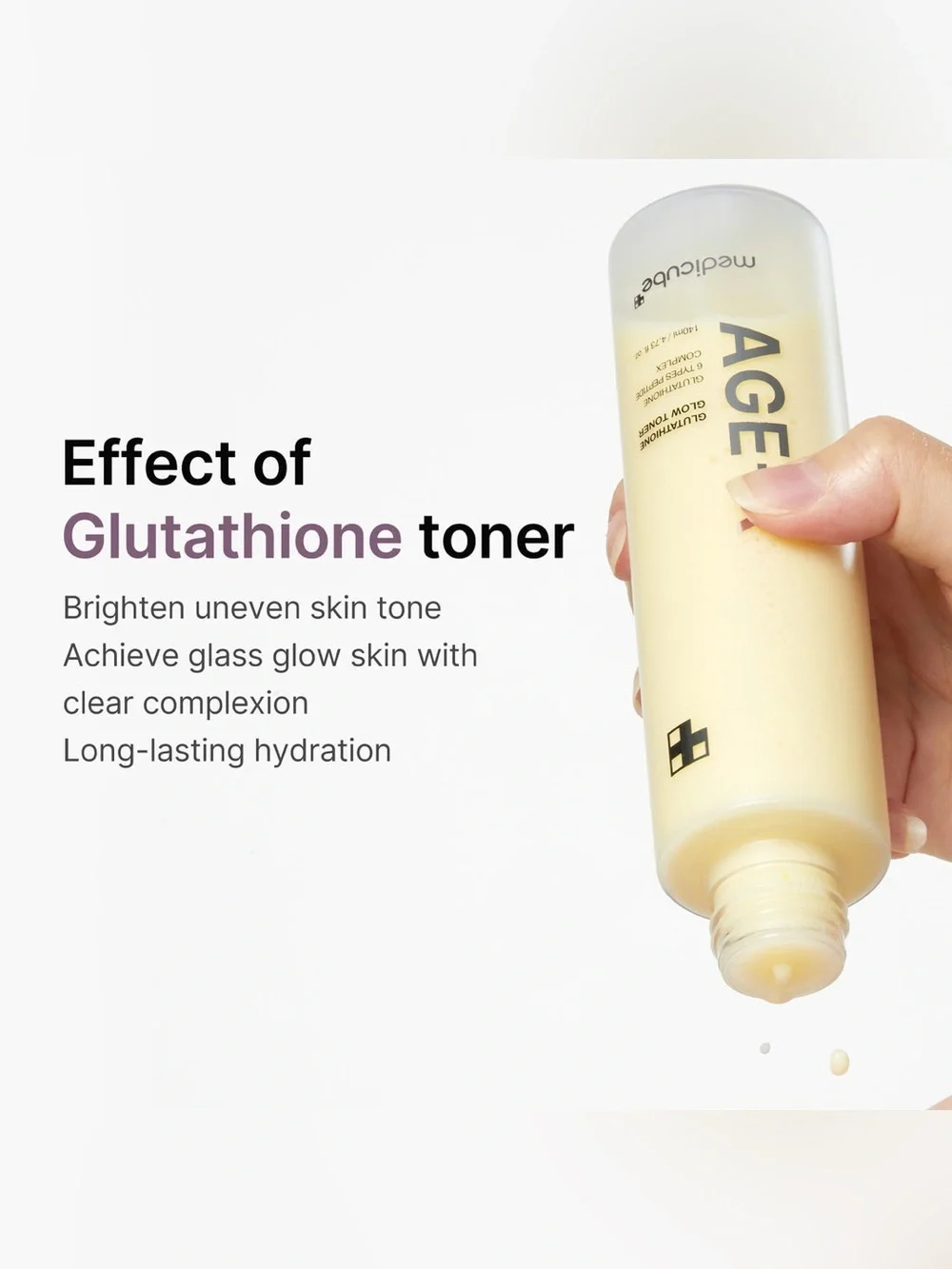 medicube age r glutathione glow toner 140ml AGE-R / 4.73 fl oz 🎀 BNIB Size:3.9 oz. Achieve radiant Glutathione and Eye Disease شراء كريم ميدي بيل في عمان